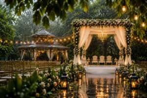 Monsoon Wedding Planning Tips for Outdoor Venues