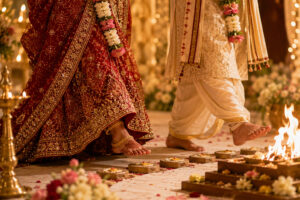 Saptapadi: The Meaning Behind the Seven Steps of a Hindu Wedding