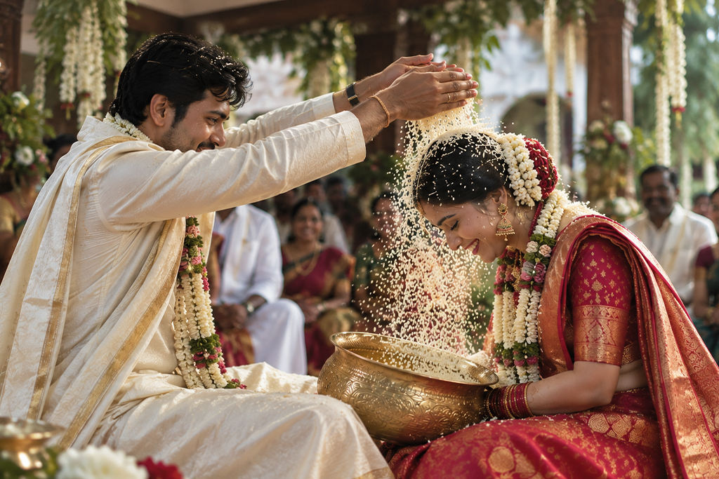 What is Talambralu in Telugu Wedding?